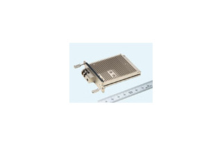 三菱電機、活線挿抜可能な光波長可変型10Gbps・DWDM光通信用トランシーバ・モジュール 画像