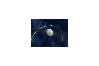 「かぐや」マヌーバ成功——月周回軌道へ 画像