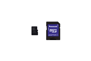 松下、ケイタイのメモリアップに最適！　4GBのmicroSDHCカード——誤飲防止の苦味剤塗布 画像