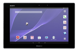 【ドコモ 2014年夏モデル】通話機能内蔵でVoLTEにも対応する10型タブレット「Xperia Z2 Tablet SO-05F」 画像