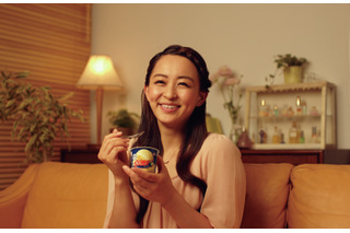 田中理恵さん、思わずニッコリ……低カロリーアイスに「女性でも食べていいんだ」 画像
