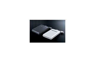 バッファロー、ポータブルHDDの320GBモデル——耐衝撃機能を搭載 画像