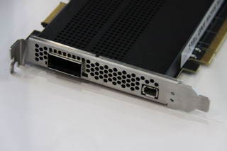 【Interop 2014 Vol.12】世界初、100Gのトラフィックキャプチャでゼロパケットロスを実演……ナパテック 画像