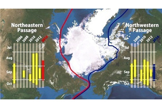 北極海航路、昨年より1ヵ月早く開通へ……利用が活発化 画像