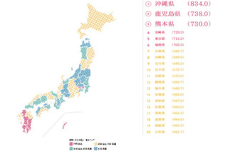 どこの都道府県が一番幸せ？ 画像