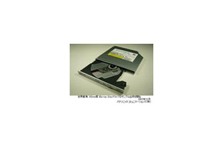 パナソニックCom、9.5mm厚のPC内蔵型DVDスーパーマルチドライブ機能付きBlu-ray Discドライブ 画像