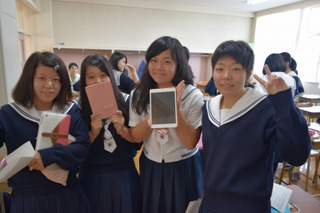 北海道・旭川藤女子高等学校、iPad miniを1・2年生全員に無償配布　 画像