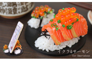 食べたくなるスマホスタンド！北海道の味覚3種が発売に 画像