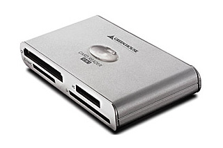 グリーンハウス、アルミボディで10種類のメモリカードに対応したUSB2.0カードリーダー/ライター 画像