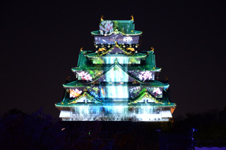 豪華絢爛！これが注目の大阪城3Dマッピング！ 画像
