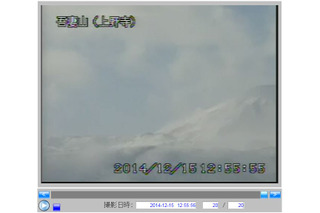 気象庁が吾妻山に噴火警戒レベル2の火口周辺警報を発表 画像