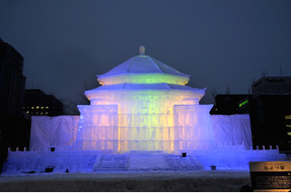 「さっぽろ雪まつり」を8Kスーパーハイビジョンで！ 画像