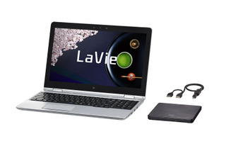 NEC、同社初の360度液晶回転モデル「LaVie Hybrid Frista」など春モデルを発表 画像