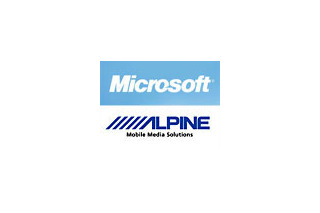 米Microsoftとアルパイン、カーナビや情報家電で技術共有——特許クロスライセンス契約を締結 画像