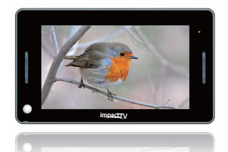 impactTV、人感センサーを搭載した販促用サイネージ 画像