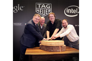 タグ・ホイヤー、スマートウォッチに参入……Google＆Intelと共同で高級モデル開発へ 画像