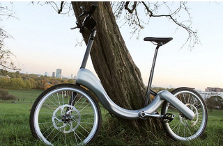 近未来型の折りたたみ自転車「JIVR」が登場……チェーンレス＆Beacon搭載 画像