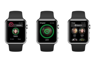 タップ操作だけ！Apple Watchに特化したコミュニケーションアプリ「Dingbel」 画像