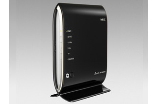 NEC、4ストリーム対応で最大1,733Mbpsが可能な小型無線LANルータ 画像