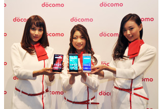 NTTドコモ、2015年夏のスマホ・タブレットを発表……「PREMIUM 4G」対応モデルなど12機種がラインナップ 画像