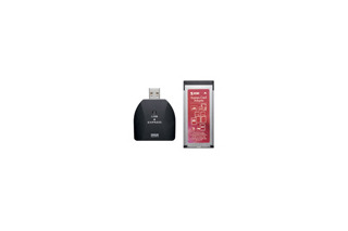 USBポートでExpressCardを使用できる変換アダプタ——カードリーダーセットモデルも 画像