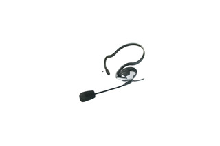 片耳＆ネックバンドタイプのSkype対応USBヘッドセット——直販2,480円 画像
