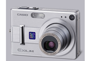 カシオ、2.5型液晶搭載の500万画素デジカメ「EXILIM ZOOM EX-Z55」 画像