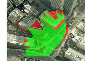 カメラ5台による航空写真を駆使、都内の3次元空間写真データを提供開始 画像