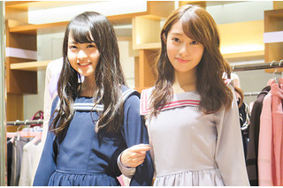 乃木坂46・伊藤万理華＆桜井玲香、「イセタンガール」でプライベートな制服 画像