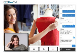 EC事業者向けのオンライン接客サービス「LiveCall」提供開始 画像
