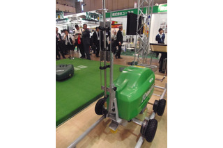 【次世代農業EXPO】ハウス栽培用の自動農薬散布ロボット 画像