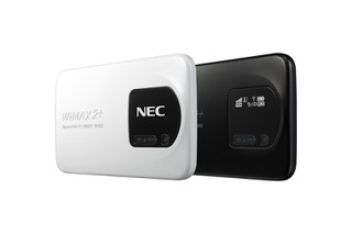 UQ、下り最大220Mbps対応のモバイルWi-Fiルータ「Speed Wi-Fi NEXT WX02」 画像