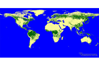 「だいち2号」による全球森林マップを無償公開、温暖対策に活用…JAXA 画像