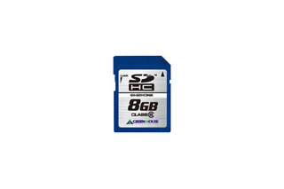 Class6対応SDHCメモリーカードの8GBモデル——直販15,800円 画像