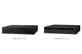 ソニー、4Kネットワークカメラ対応の新型NVRを発表 画像