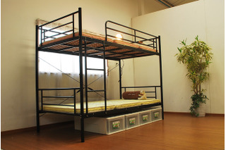 耐震仕様で大人も使える二段ベッドが売上好調 画像