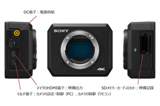 暗闇でも鮮明な4Kカラー映像を記録！小型業務用ビデオカメラ「UMC-S3C」 画像