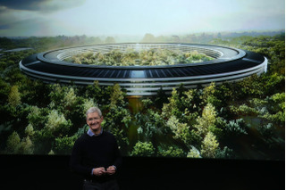 Appleの“宇宙船型”新本社キャンパス、着々と建設が進行中！ 画像