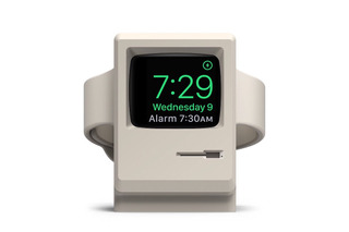 まるでミニチュアのMacintosh！Apple Watchの充電キット「W3 Stand」 画像