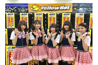 5人組アイドルグループ“わーすた”、「夏タイヤ」への履き替えPR 画像