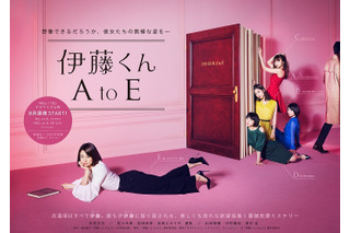 ドラマ『伊藤くん A to E』のポスタービジュアルとポスターメイキング映像が解禁 画像