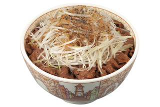 すき家の名作「白髪ねぎ牛丼」が復活！ 画像