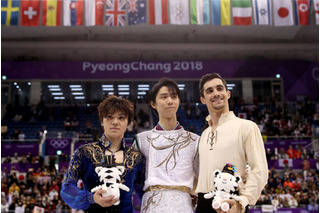 羽生結弦＆宇野昌磨のメダル獲得に有名人から祝福多数 画像