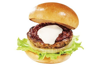 ロッテリア、九州産鹿肉を使用した「ジビエ 鹿肉 バーガー（BBQ&チーズソース）」を発売 画像