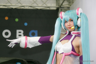 えなこ、シースルーの初音ミクコスプレ…東京オートサロン2019 画像