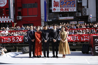 道頓堀川でイベント！西島秀俊や本田翼ら映画『空母いぶき』キャスト集結 画像