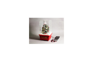 クリスマス恒例！　イーレッツの「線メリ」にソーラーパネル充電器をセット 画像