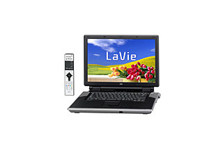 NEC、17型ワイド画面でTVを視聴できるAVノート「LaVie TW」など 画像