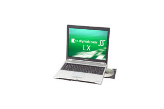 東芝、衝撃緩和構造や3D加速度センサー採用のモバイルノート「dynabook SS MX/LX」 画像