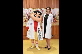米倉涼子がアニメアフレコ初挑戦！『クレヨンしんちゃん』に大門未知子が登場 画像